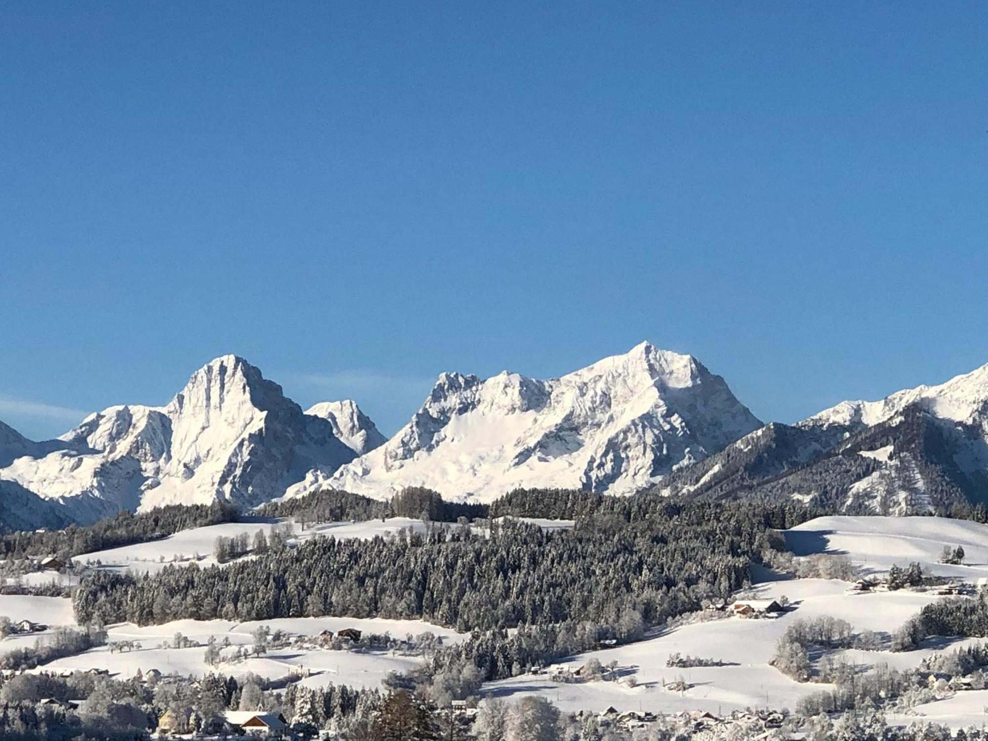 Ferienwohnung Pyhrgasblick Rosenau am Hengstpass Exteriör bild